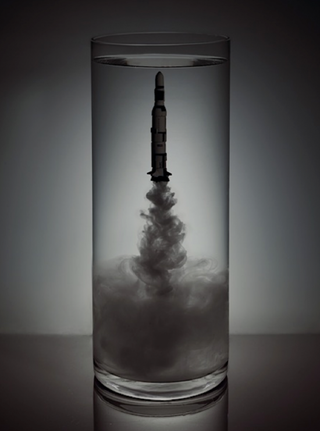 Illustration for article titled Spacecrafts Blasting Off Underwater